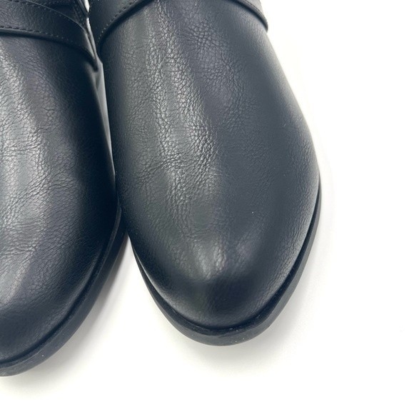 NEW LifeStride Womens Size 7 Adley Black Faux Vegan Leather Ankle Boots‎ Shoes - Picture 6 of 14